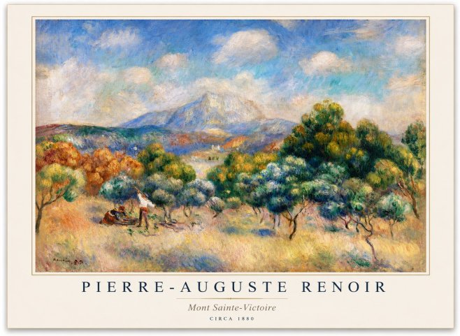 Renoir Landscape Near Cagnes No2 - Poster