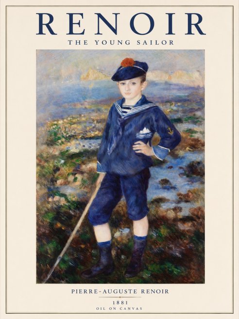 Renoir The Young Sailor No1 - Poster