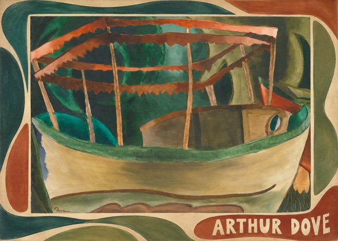 Arthur Dove Ferry Boat No5 - Poster
