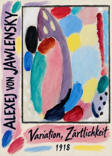 Alexej von Jawlensky Variation, Zärtlichkeit No2 - Poster