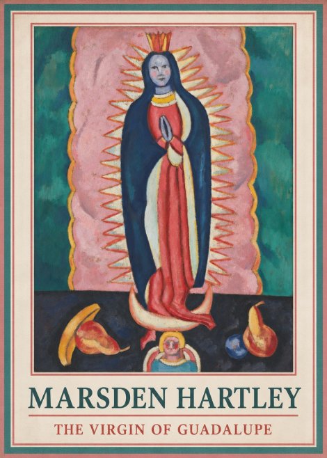 Marsden Hartley The Virgin of Guadalupe No5 - Poster