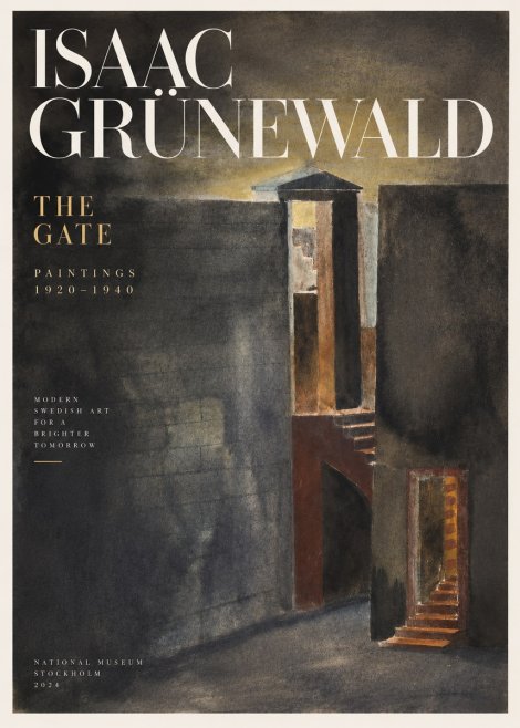 Isaac Grünewald Architectural Fantasy No3 - Poster