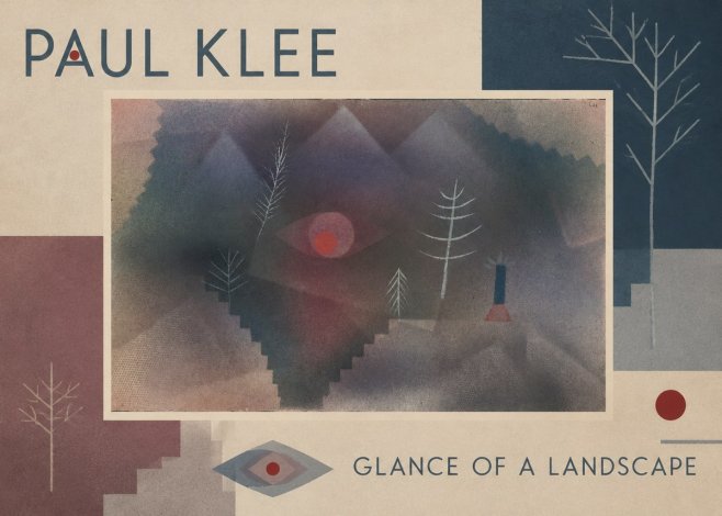 Paul Klee Glance of a Landscape No2 - Poster