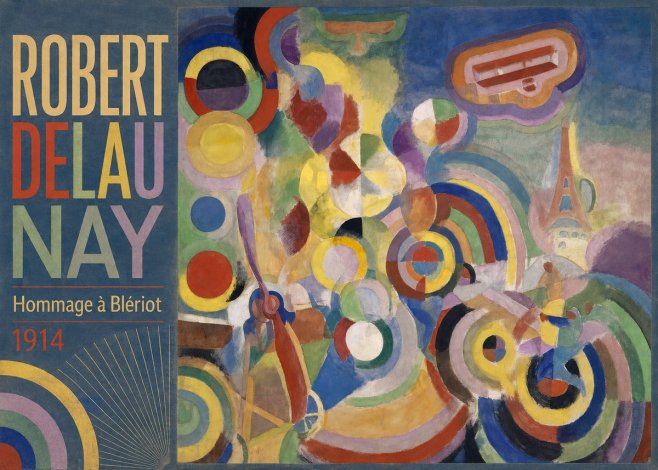 Robert Delaunay Hommage À Blériot 1914 No3 - Poster