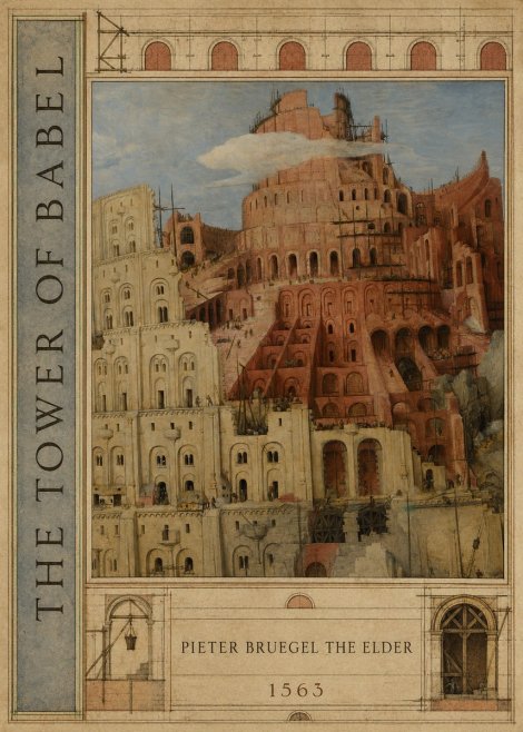 Pieter Bruegel The Tower of Babel XIII No3 - Poster