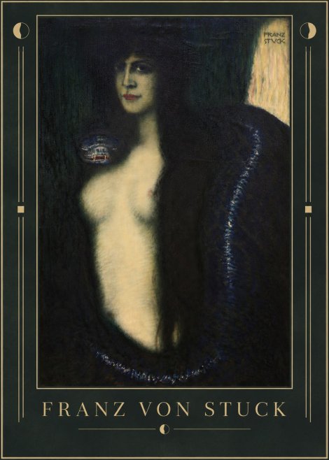 Franz von Stuck The Sin II No5 - Poster