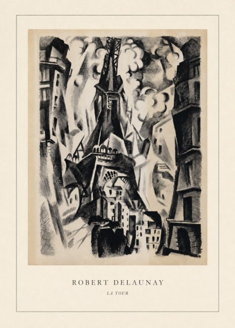 Robert Delaunay La Tour No4 - Poster