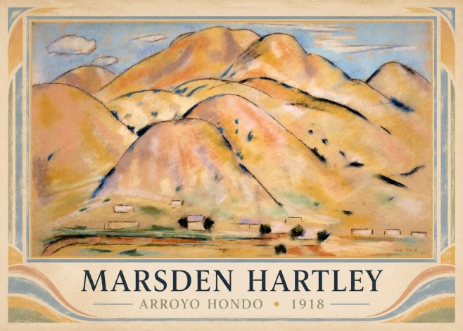 Marsden Hartley Arroyo Hondo No1 - Poster