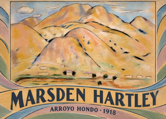 Marsden Hartley Arroyo Hondo No3 - Poster