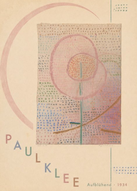 Paul Klee Aufblühend No6 - Poster