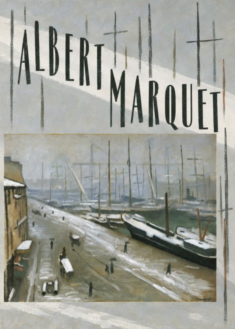 Albert Marquet Le Havre, Le Bassin Sous La Neige No6 - Poster