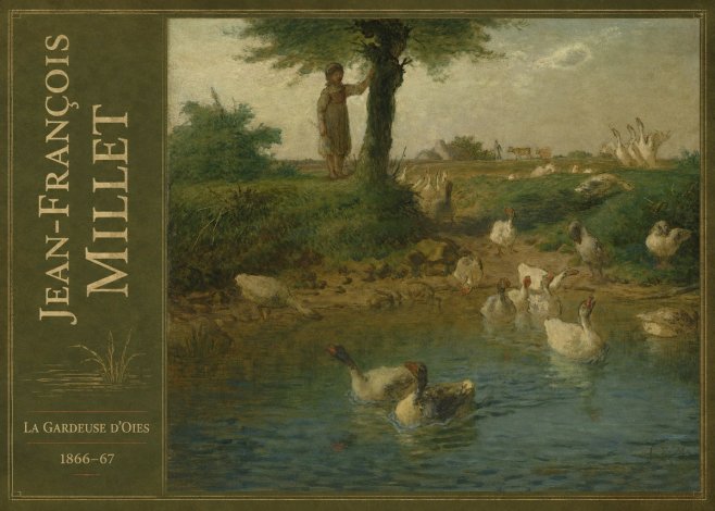 Jean-François Millet La Gardeuse D'oies No2 - Poster