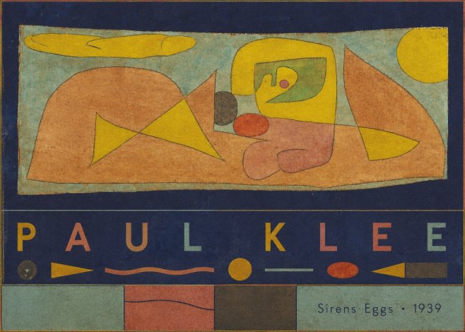 Paul Klee Sirens Eggs No5 - Poster