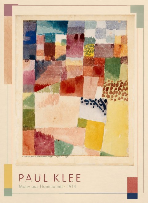 Paul Klee Motiv Aus Hammamet No1 - Poster