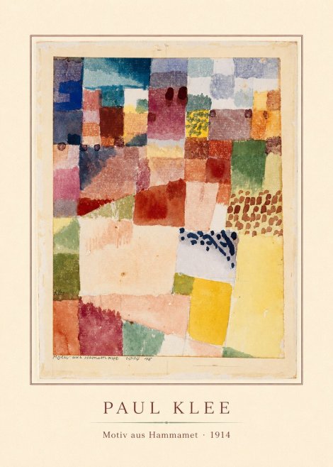 Paul Klee Motiv Aus Hammamet No3 - Poster