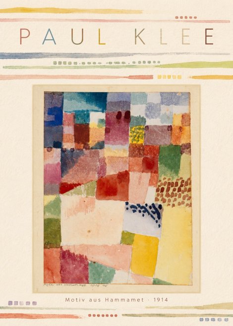 Paul Klee Motiv Aus Hammamet No6 - Poster