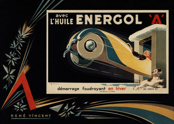 René Vincent Energol 'A' No6 - Poster