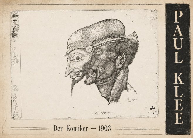 Paul Klee Der Komiker No5 - Poster