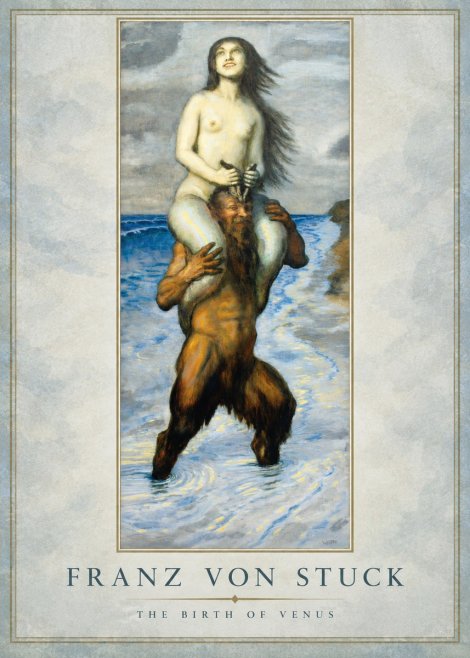 Franz von Stuck The Birth of Venus No1 - Poster