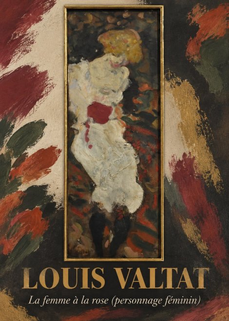 Louis Valtat La Femme À La Rose (Personnage Féminin) No1 - Poster