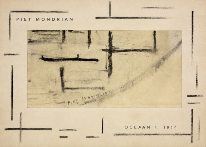 Piet Mondrian Ocean 4 No2 - Poster