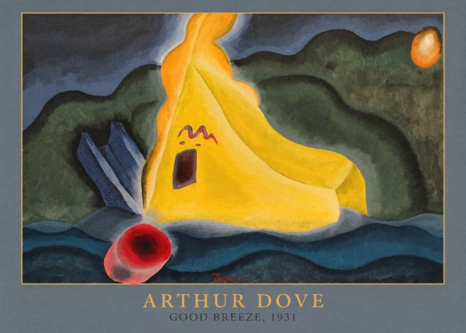 Arthur Dove Good Breeze No4 - Poster