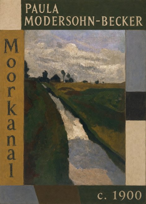 Paula Modersohn-Becker Moorkanal No6 - Poster