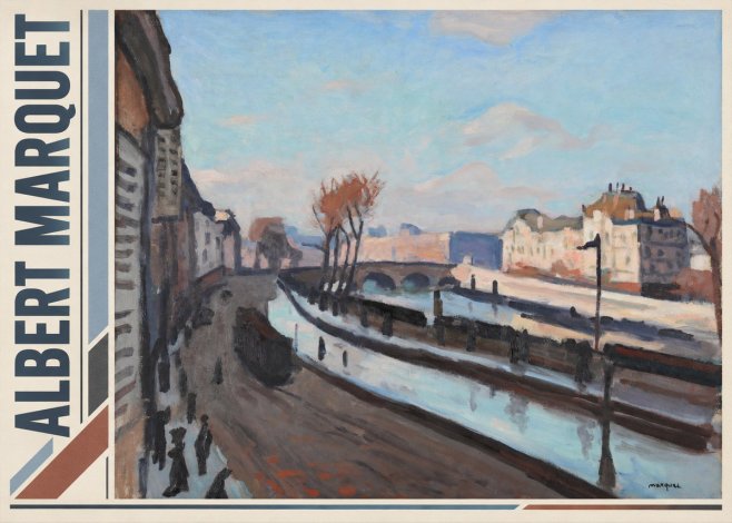 Albert Marquet Le Pont-neuf No2 - Poster