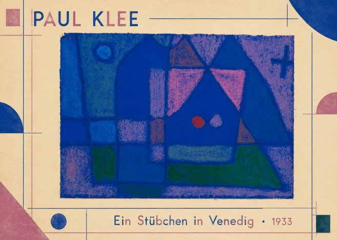 Paul Klee Ein Stübchen in Venedig No3 - Poster