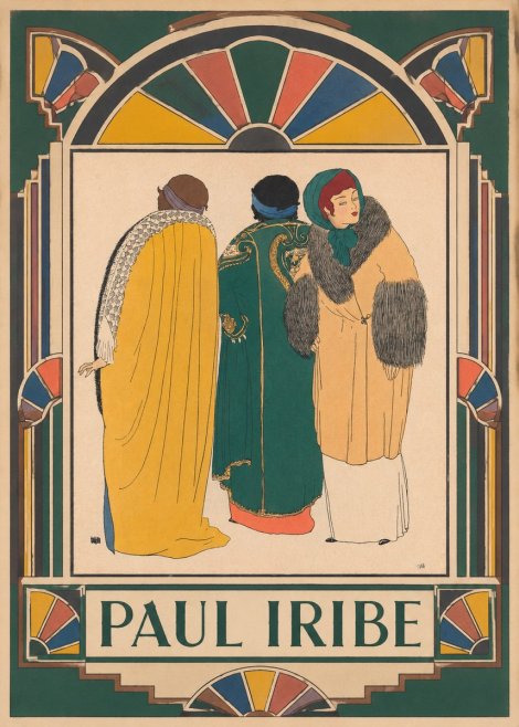 Paul Iribe Fashionable Figures No4 - Poster