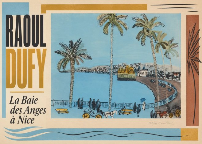 Raoul Dufy La Baie Des Anges À Nice No3 - Poster