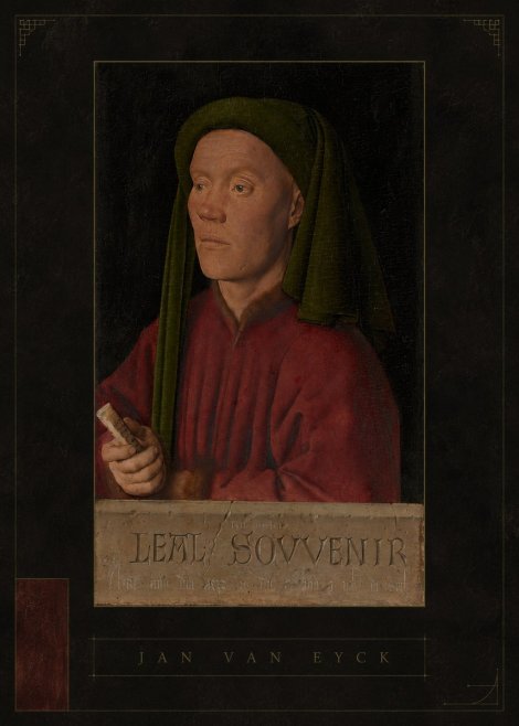 Jan van Eyck Léal Souvenir No4 - Poster