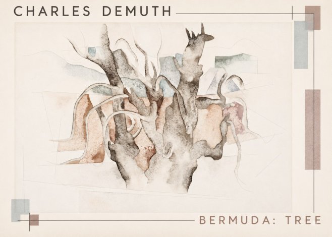 Charles Demuth Bermuda: Tree No2 - Poster