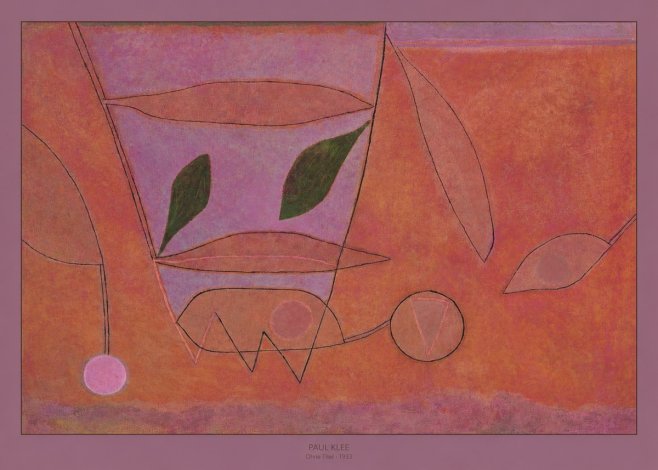Paul Klee Ohne Titel II No6 - Poster