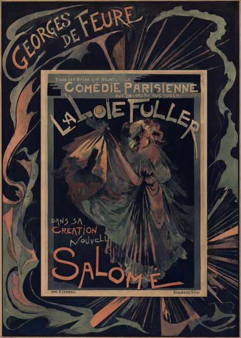 Georges de Feure La Loïe Fuller - Salomé III No4 - Poster
