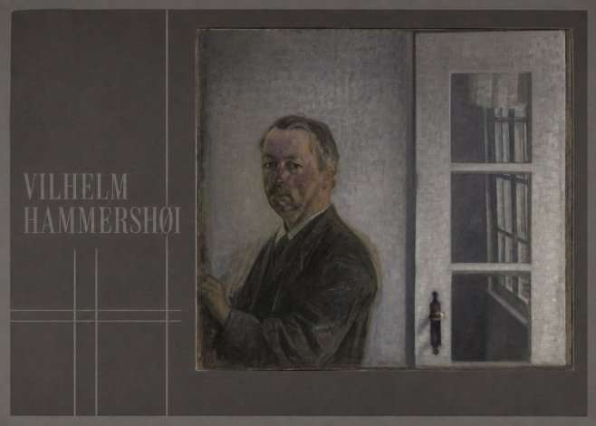 Vilhelm Hammershøi Self-portrait II No3 - Poster