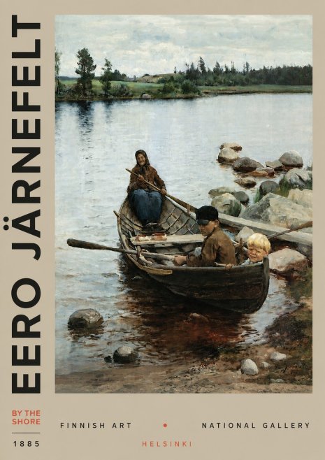 Eero Järnefelt By the Shore No3 - Poster