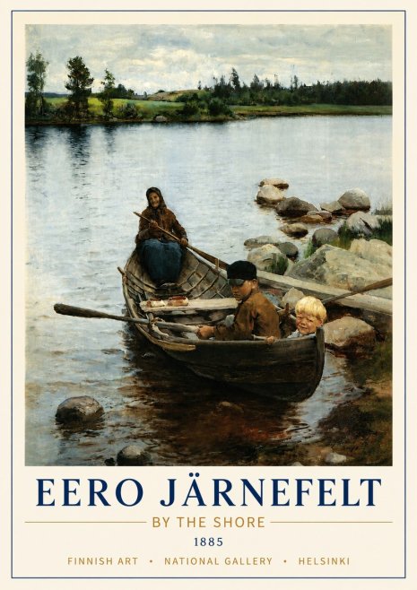 Eero Järnefelt By the Shore No4 - Poster