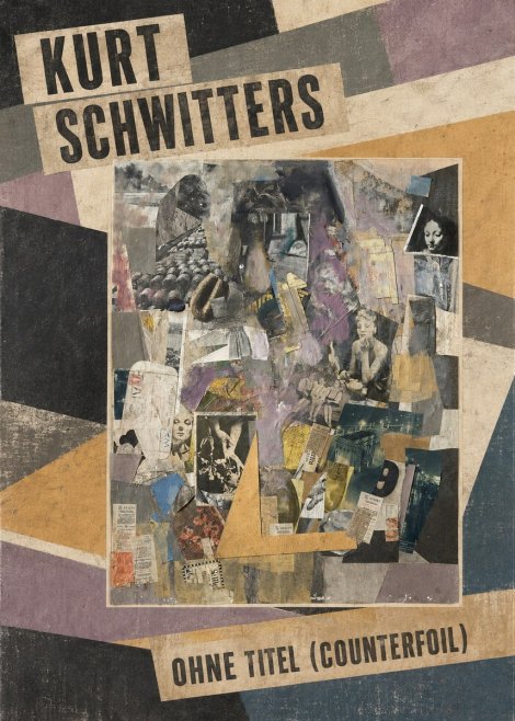 Kurt Schwitters Ohne Titel (Counterfoil) No4 - Poster