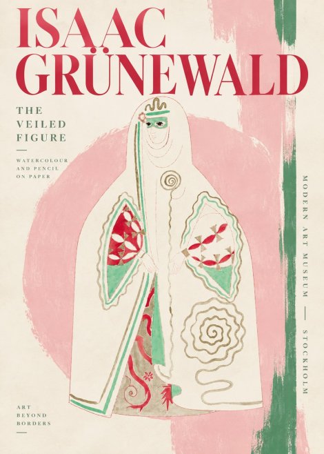 Isaac Grünewald The Veiled Figure No3 - Poster