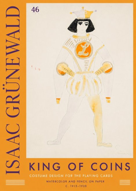Isaac Grünewald King of Coins No2 - Poster