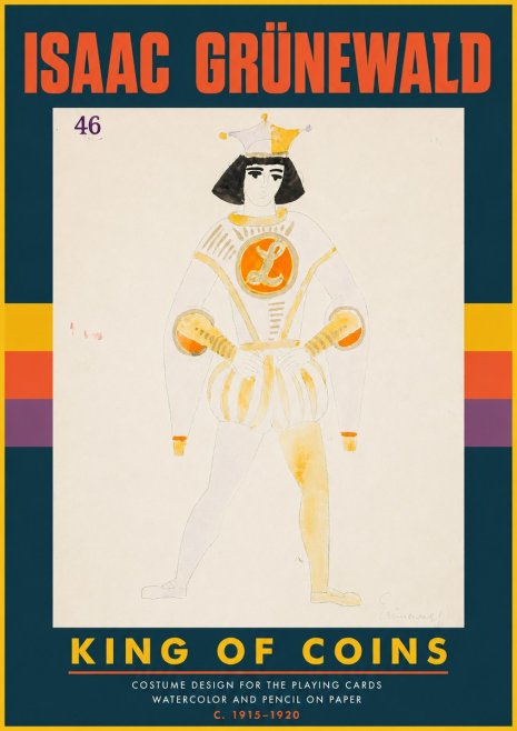 Isaac Grünewald King of Coins No4 - Poster