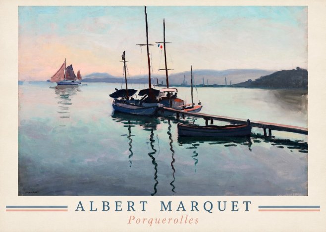 Albert Marquet Porquerolles No6 - Poster