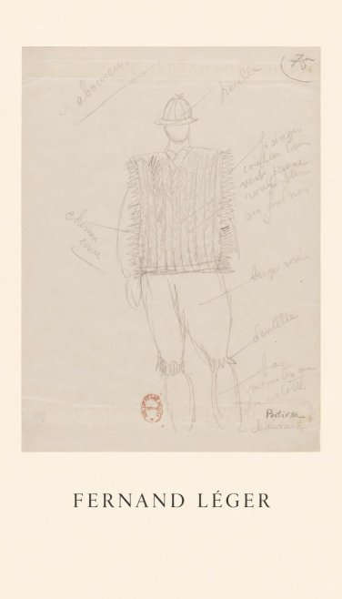 Fernand Léger Costume Study for a Male Figure No1 - Poster