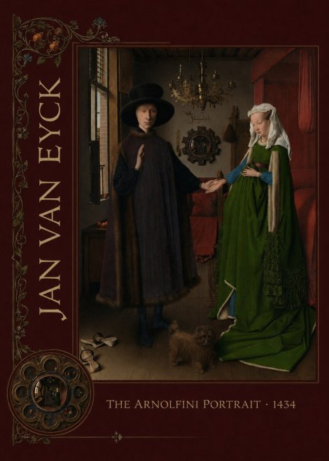 Jan van Eyck The Arnolfini Portrait VII No2 - Poster