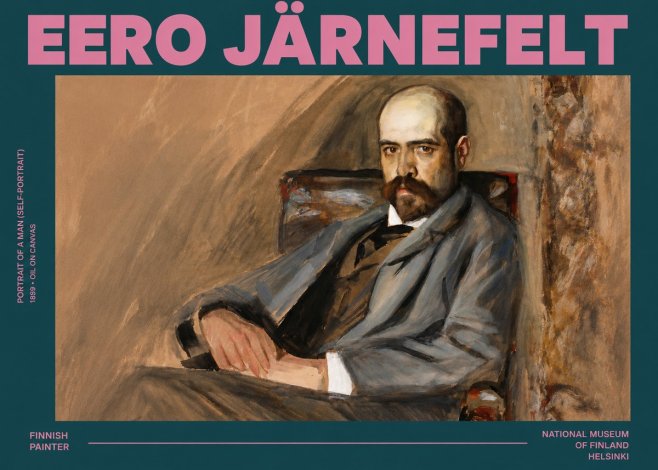 Eero Järnefelt Portrait of a Man (Self-portrait) No3 - Poster