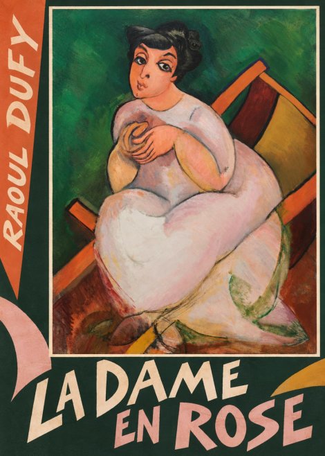 Raoul Dufy La Dame En Rose No6 - Poster