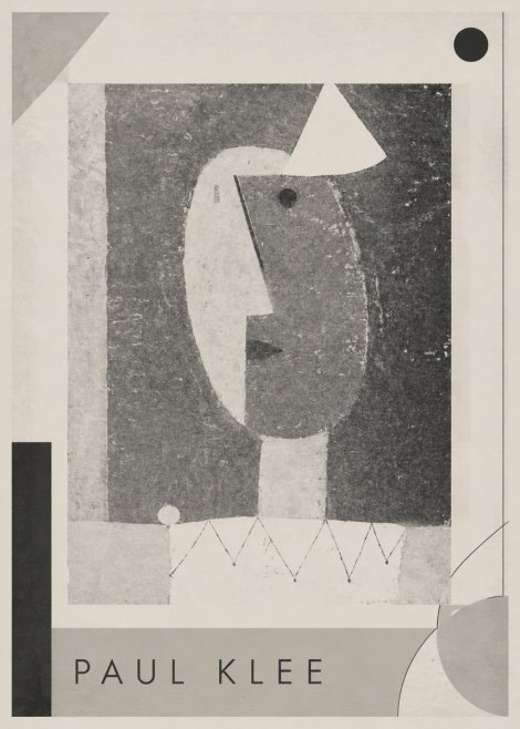 Paul Klee The Clown No1 - Poster
