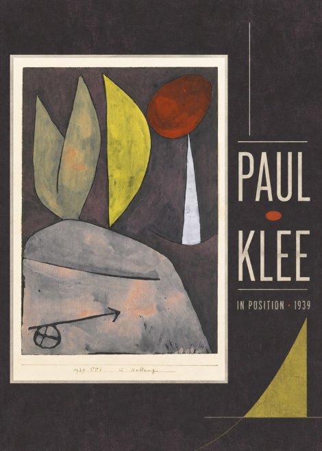 Paul Klee In Position No5 - Poster