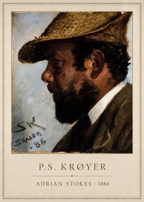 P.S. Krøyer Adrian Stokes No6 - Poster